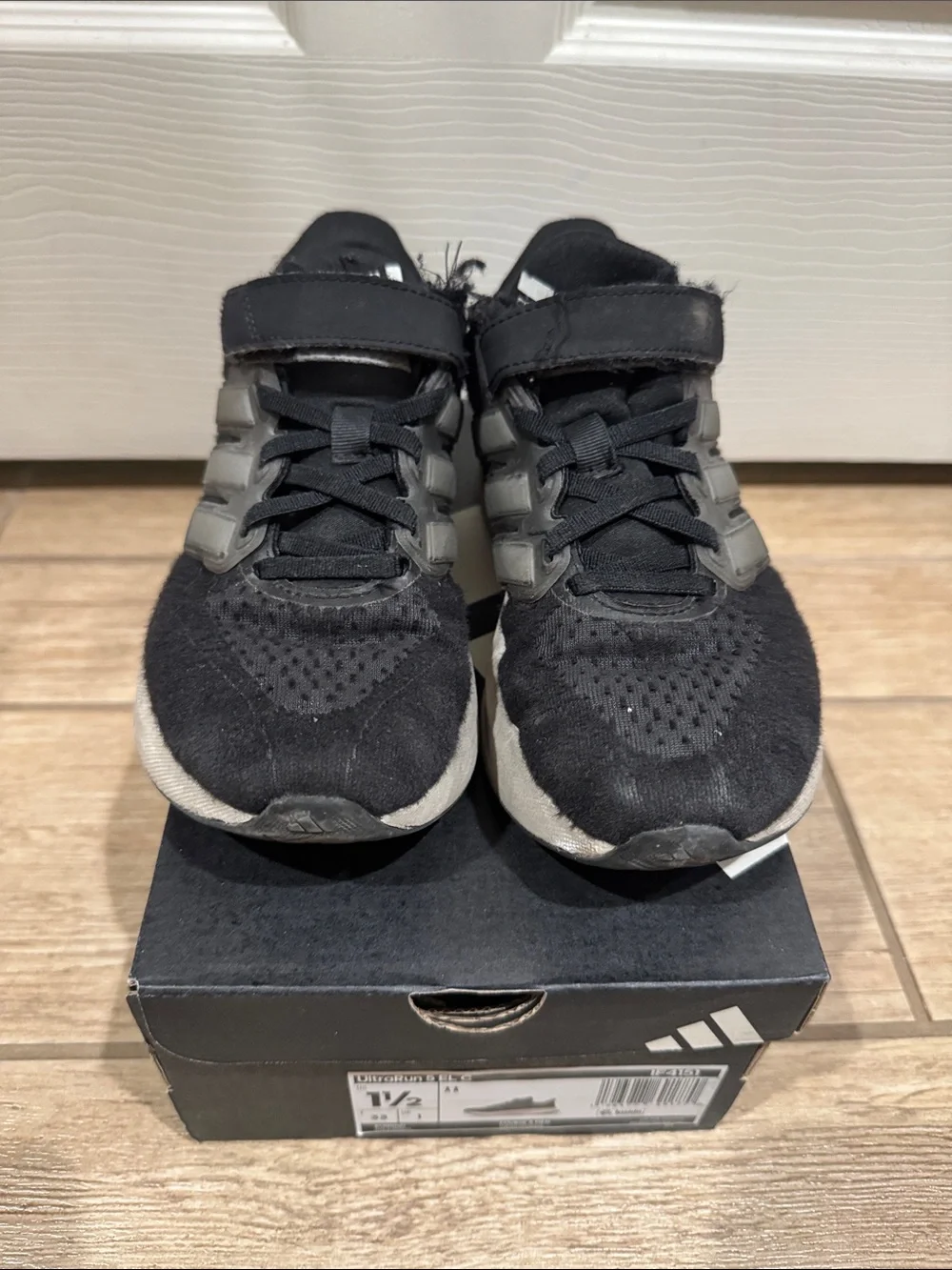 Adidas Kids UltraRun 5 EL Shoes (Size: 1.5)